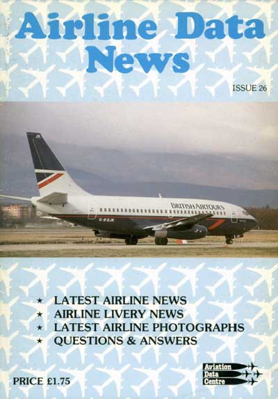 Airline Data News ISSUE No 26