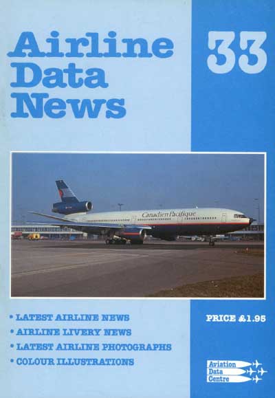 Airline Data News ISSUE No 33