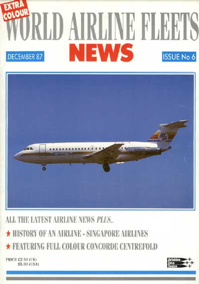 World Airline Fleets News December 1987