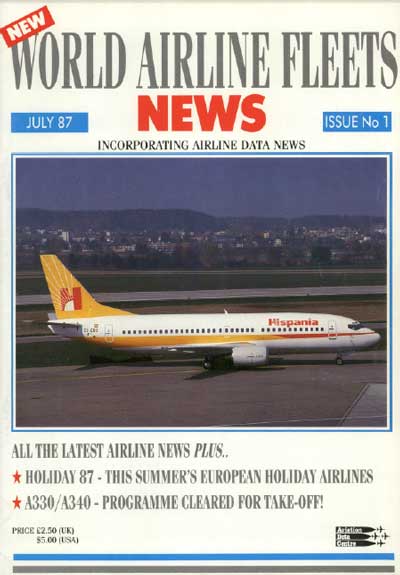 World Airline Fleets News July 1987