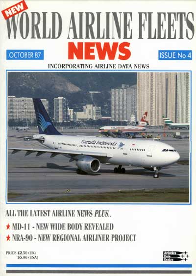 World Airline Fleets News October 1987