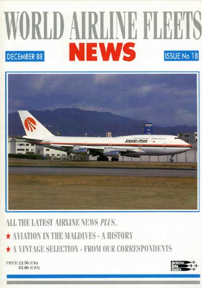 World Airline Fleets News December 1988