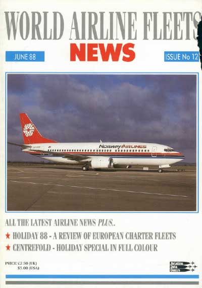 World Airline Fleets News June 1988