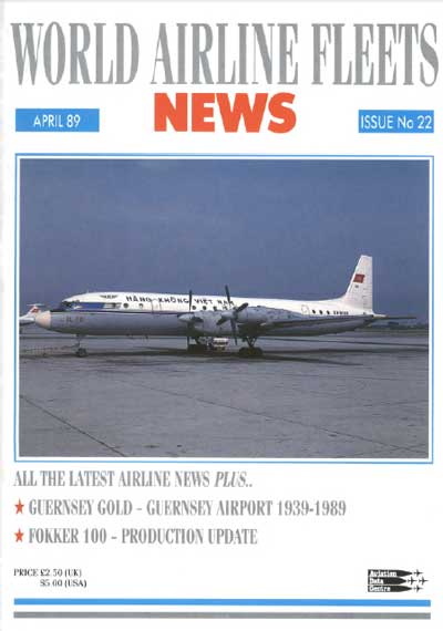 World Airline Fleets News April 1989