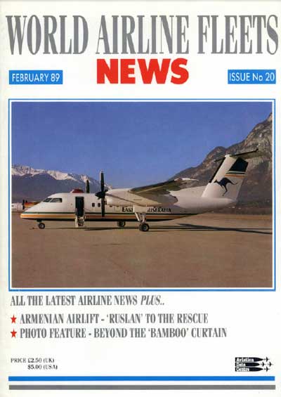 World Airline Fleets News February 1989