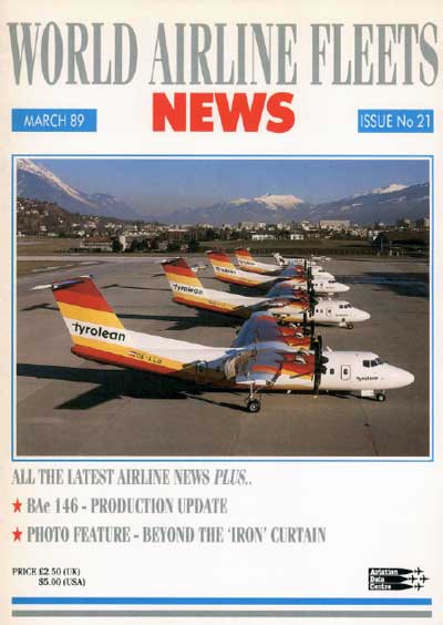 World Airline Fleets News March 1989