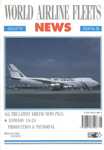 World Airline Fleets News August 1990