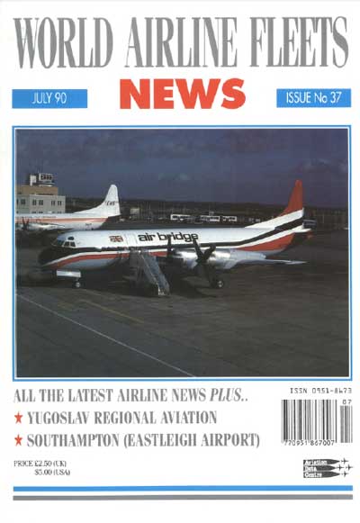 World Airline Fleets News July 1990
