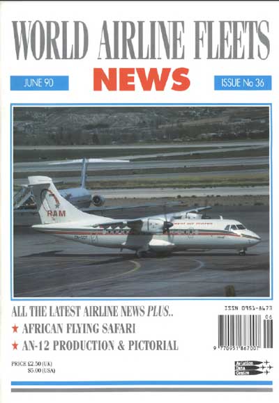 World Airline Fleets News June 1990