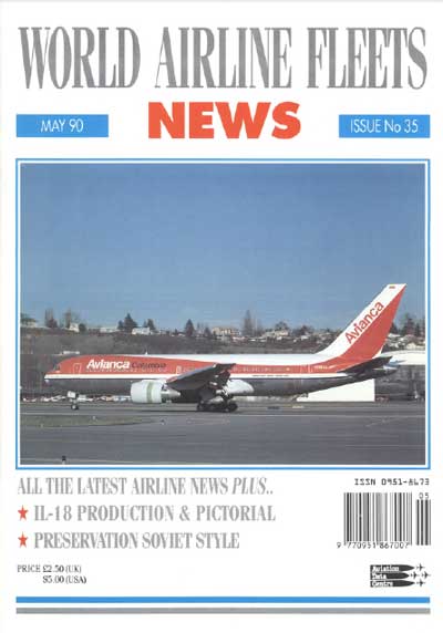 World Airline Fleets News May 1990