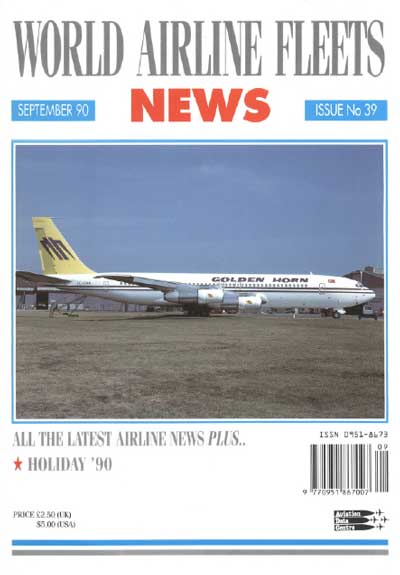 World Airline Fleets News September 1990