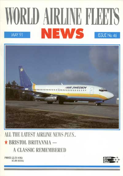 World Airline Fleets News May 1991