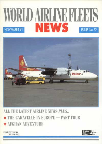 World Airline Fleets News November 1991