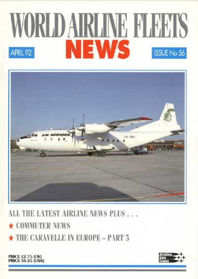 World Airline Fleets News April 1992
