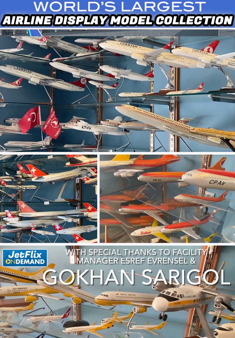 World Largest Airline Display Model Collection - Istanbul Turkey I Extensive Showroom Tour