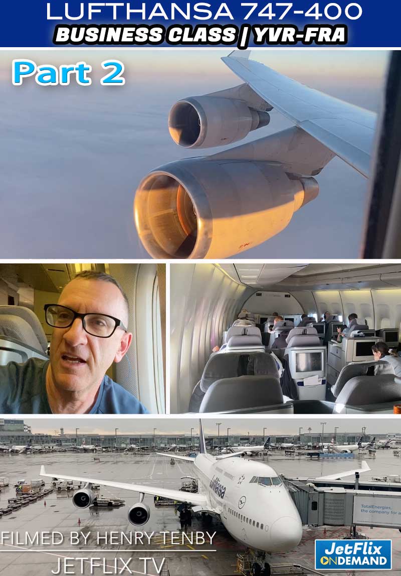 Lufthansa Boeing 747-400 Ultimate Flight with Henry Tenby 2023 - Part 2