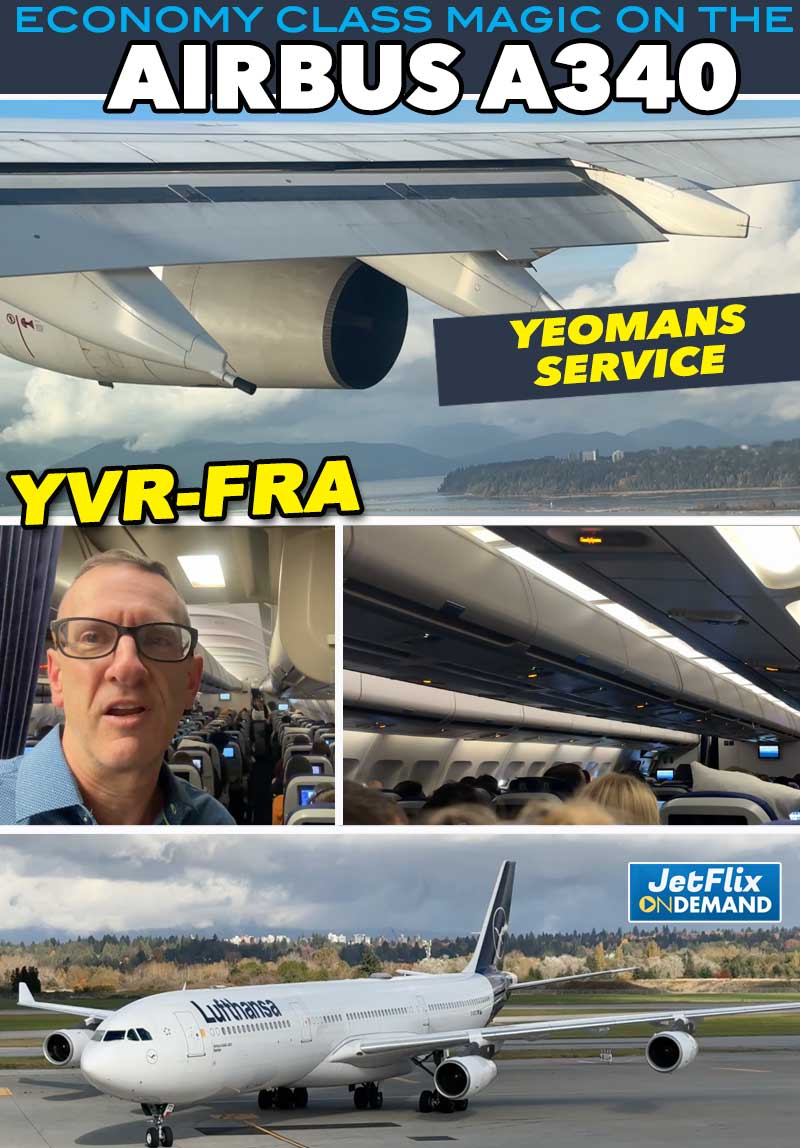Flying the Lufthansa A340 Long Haul Economy Class in 2024 (Part 1)